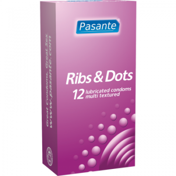 PASANTE INTENSITY RIBS & DOTS 12 pz